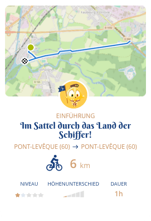 Im Sattel durch das Land der Schiffer. (Fahrrad-Special)